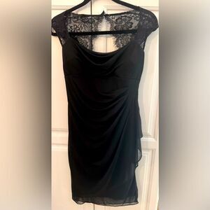 Signature Hen Black Cocktail Dress Size 6